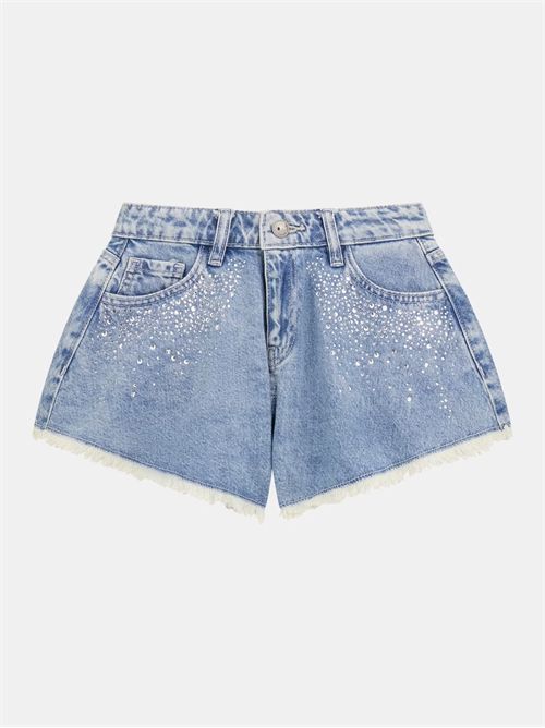 short bambina blu GUESS | J5GD42D45E0/PKLT